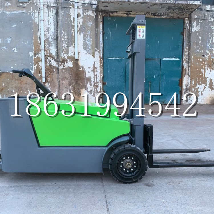 化隆回族自治县小型电动叉车1吨2吨步行站驾式电瓶堆高充电装卸车液压升降车铲车